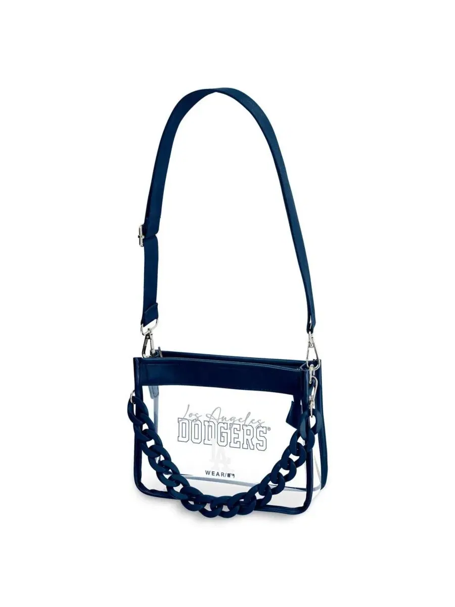 Сумка через плечо с цепочкой Los Angeles Dodgers Plastic Chain Mini Crossbody WEAR by Erin Andrews — 1
