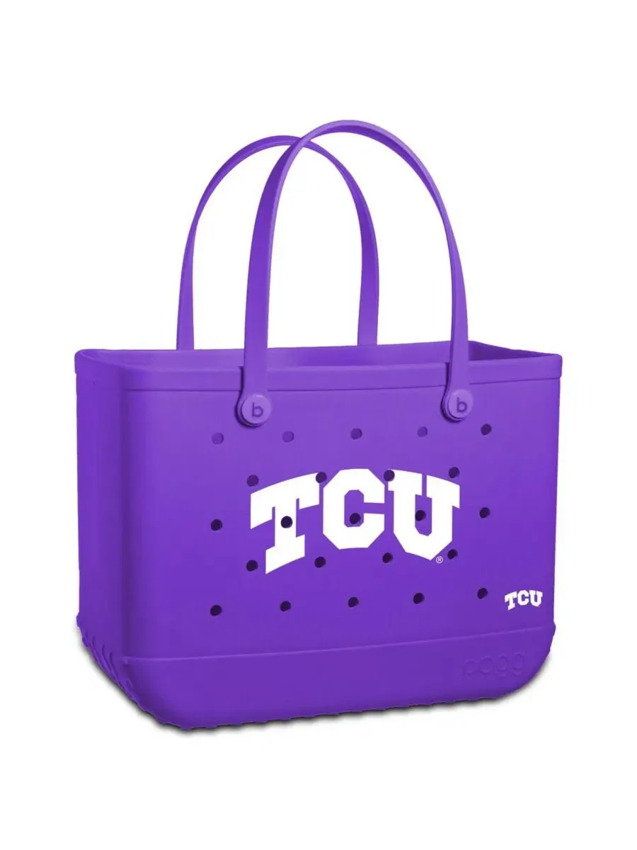 Сумка-шопер Bogg Bag с принтом TCU Horned Frogs Bogg Bag — 1