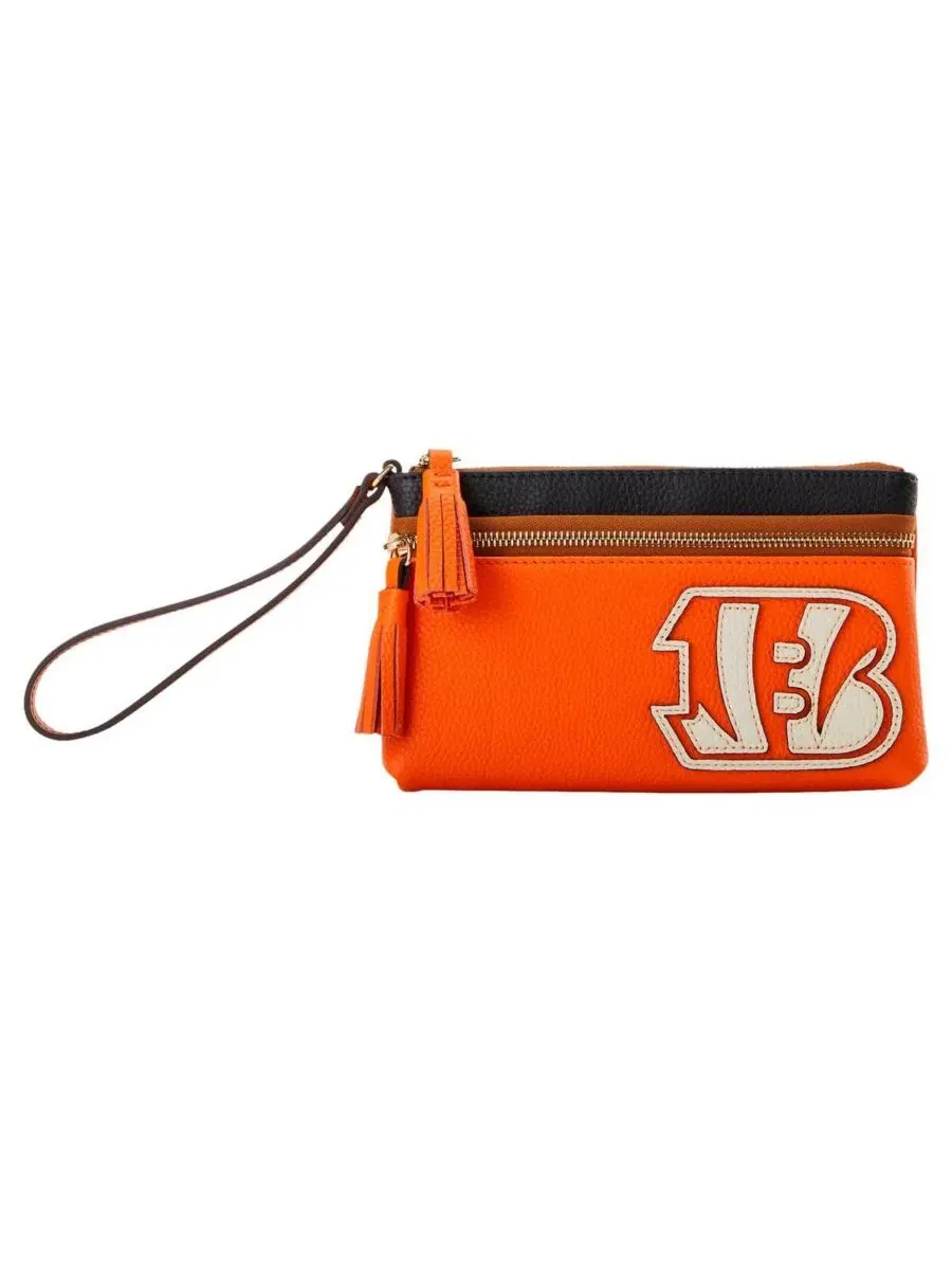 Клатч-вистлет с двумя молниями Infield Double-Zip Wristlet Dooney & Bourke