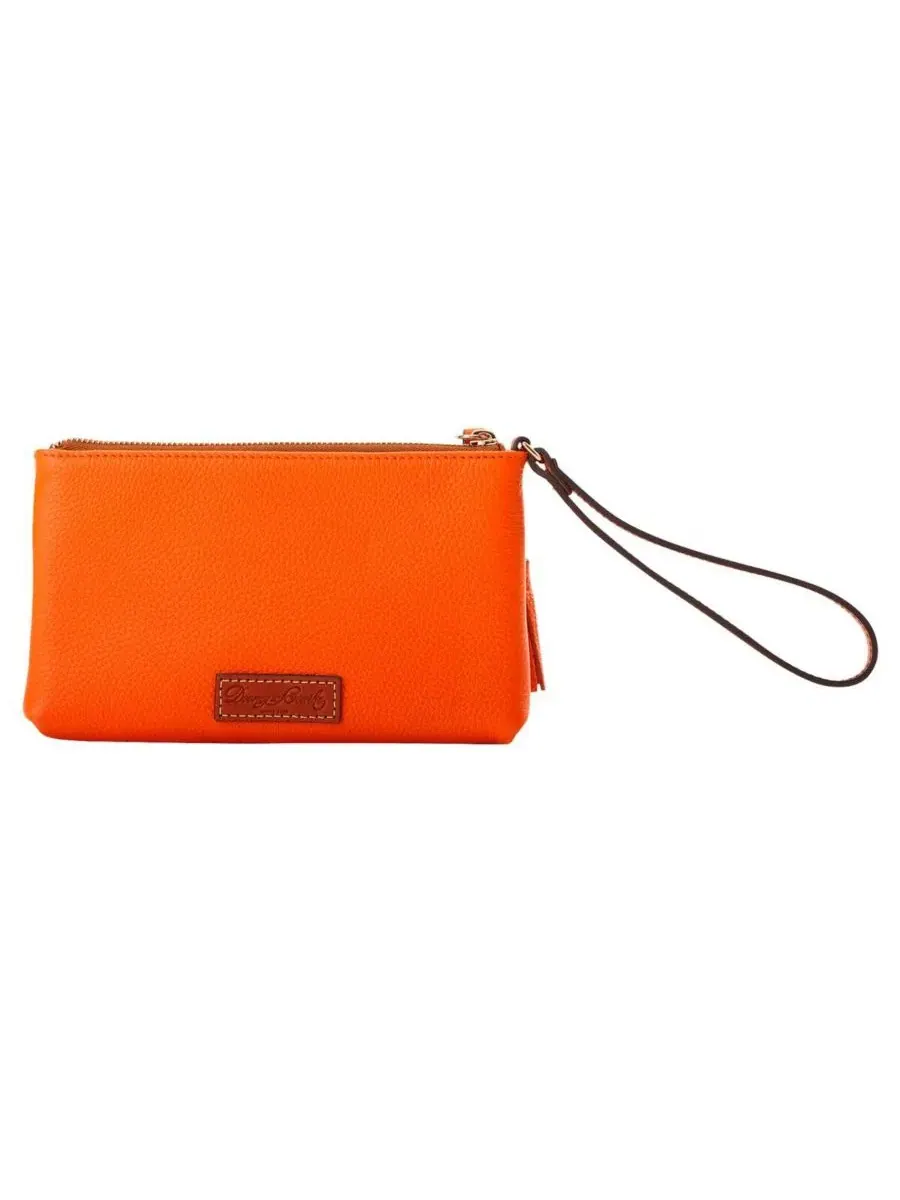 Клатч-вистлет с двумя молниями Infield Double-Zip Wristlet Dooney & Bourke — 2