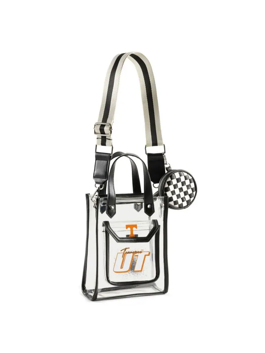 WEAR by Erin Andrews Сумка через плечо с логотипом Tennessee Volunteers Clear Stadium и отделением — 1