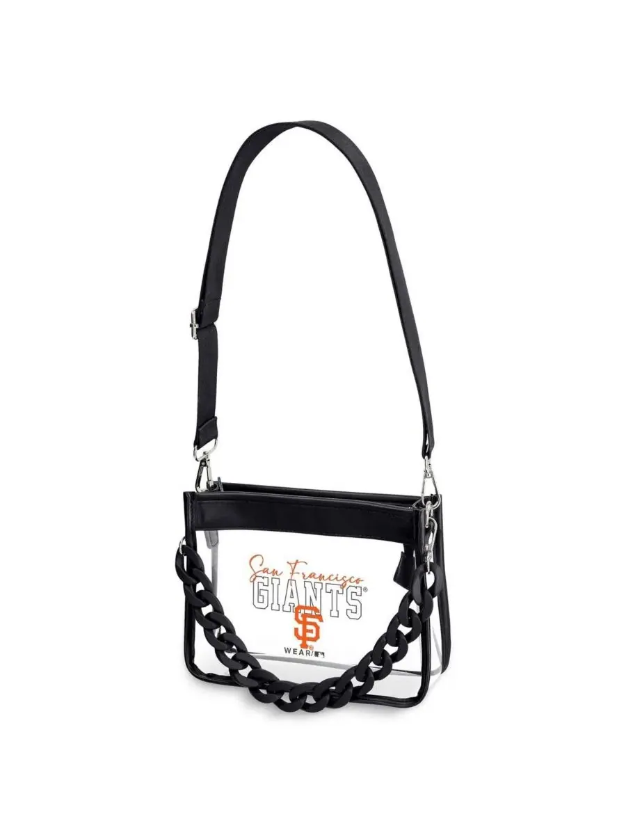 Мини-сумка через плечо с пластиковой цепочкой San Francisco Giants Wear By Erin Andrews — 1