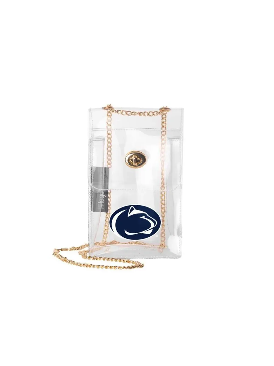 Logo Brands Прозрачная сумка через плечо Penn State Nittany Lions