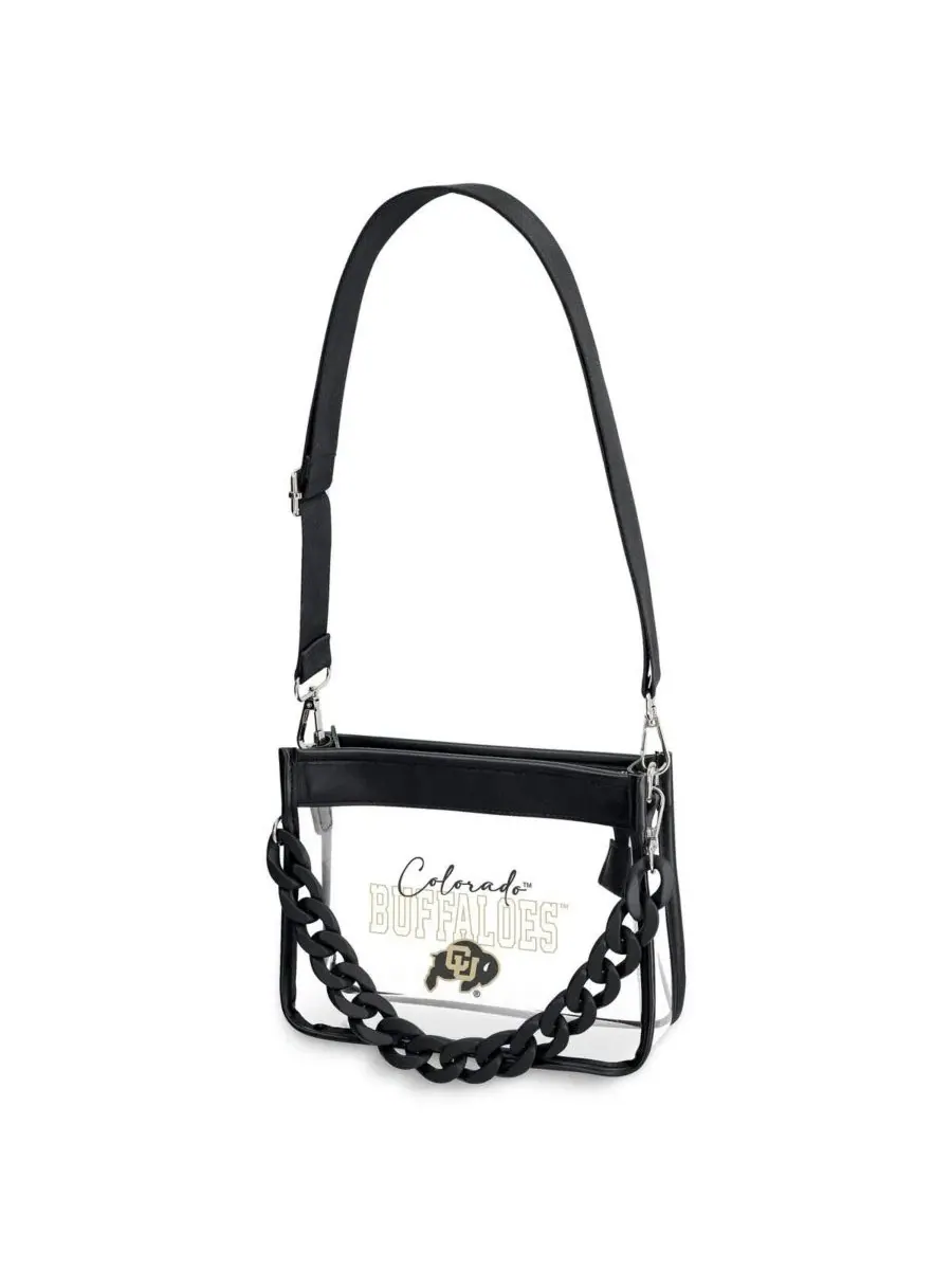 Мини-сумка через плечо с пластиковой цепочкой Colorado Buffaloes Wear By Erin Andrews — 1