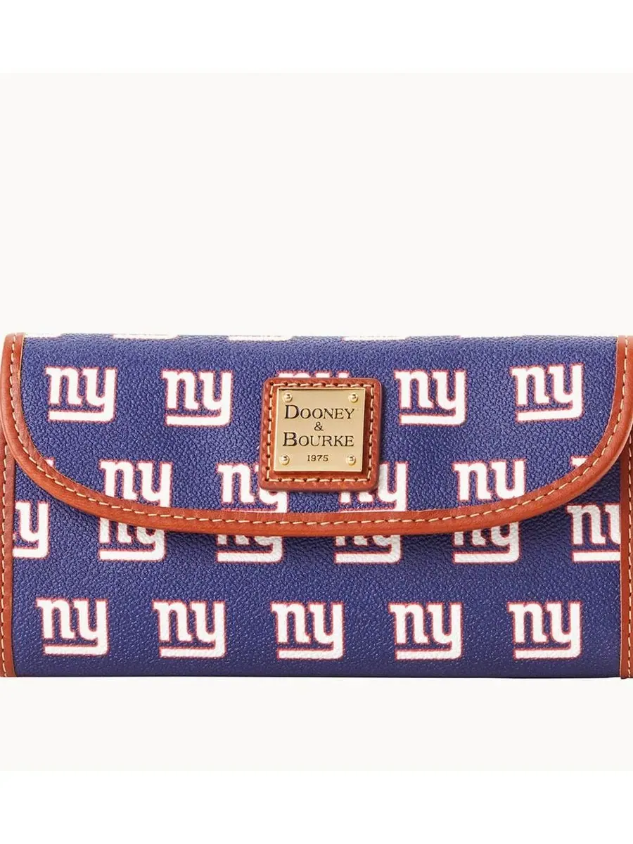 Женский клатч New York Giants Team Color Continental Dooney & Bourke — 1