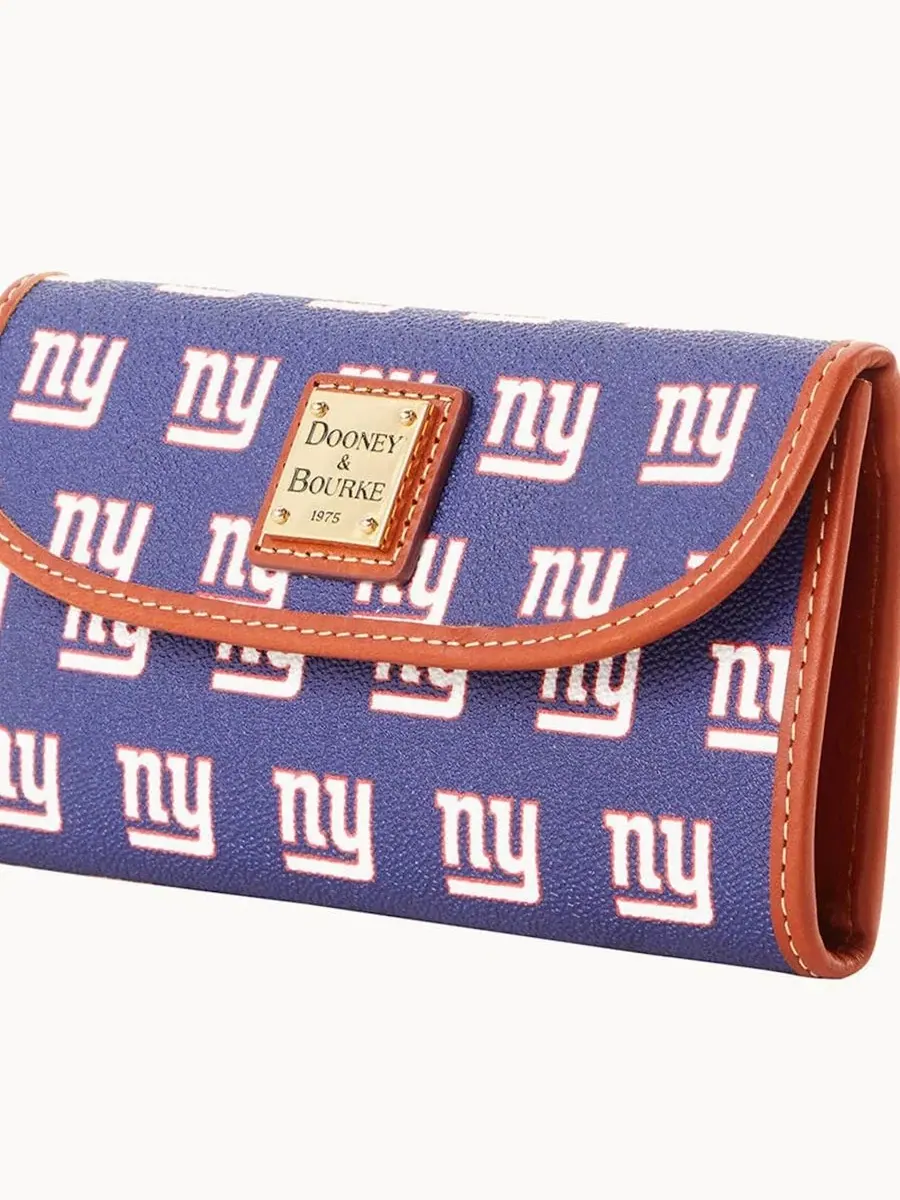 Женский клатч New York Giants Team Color Continental Dooney & Bourke — 2