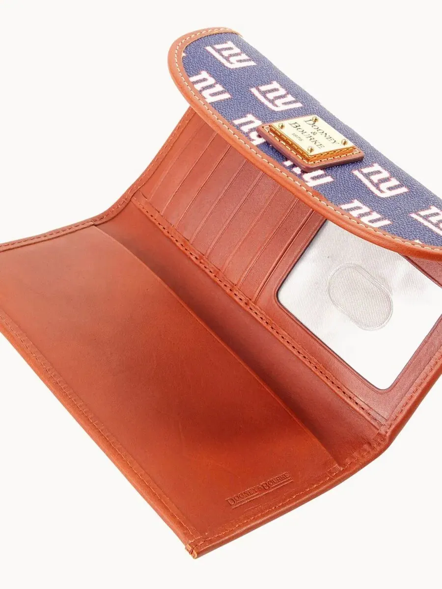 Женский клатч New York Giants Team Color Continental Dooney & Bourke — 3