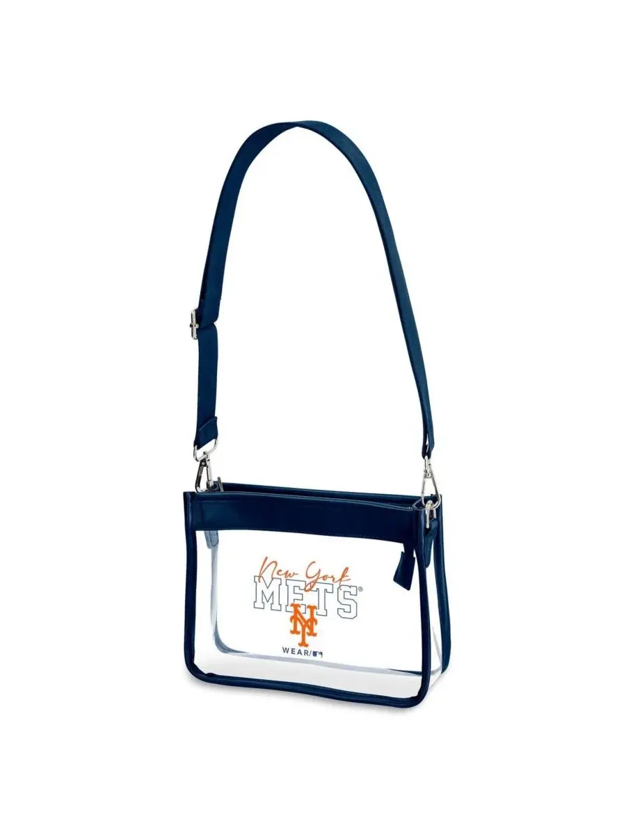 Мини-сумка через плечо с пластиковой цепочкой New York Mets Wear By Erin Andrews — 3