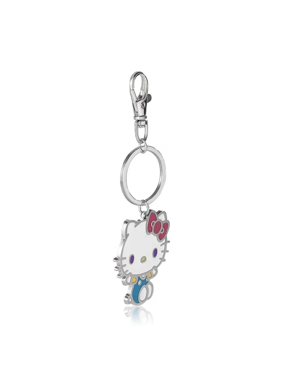 Металлический брелок Sanrio с очаровательным подвеском Hello Kitty — изображение 2 из 5, нет цвета