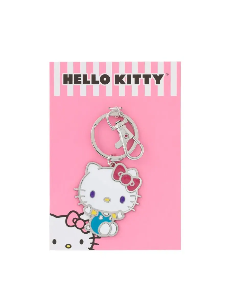 Металлический брелок Sanrio с очаровательным подвеском Hello Kitty — изображение 3 из 5, нет цвета