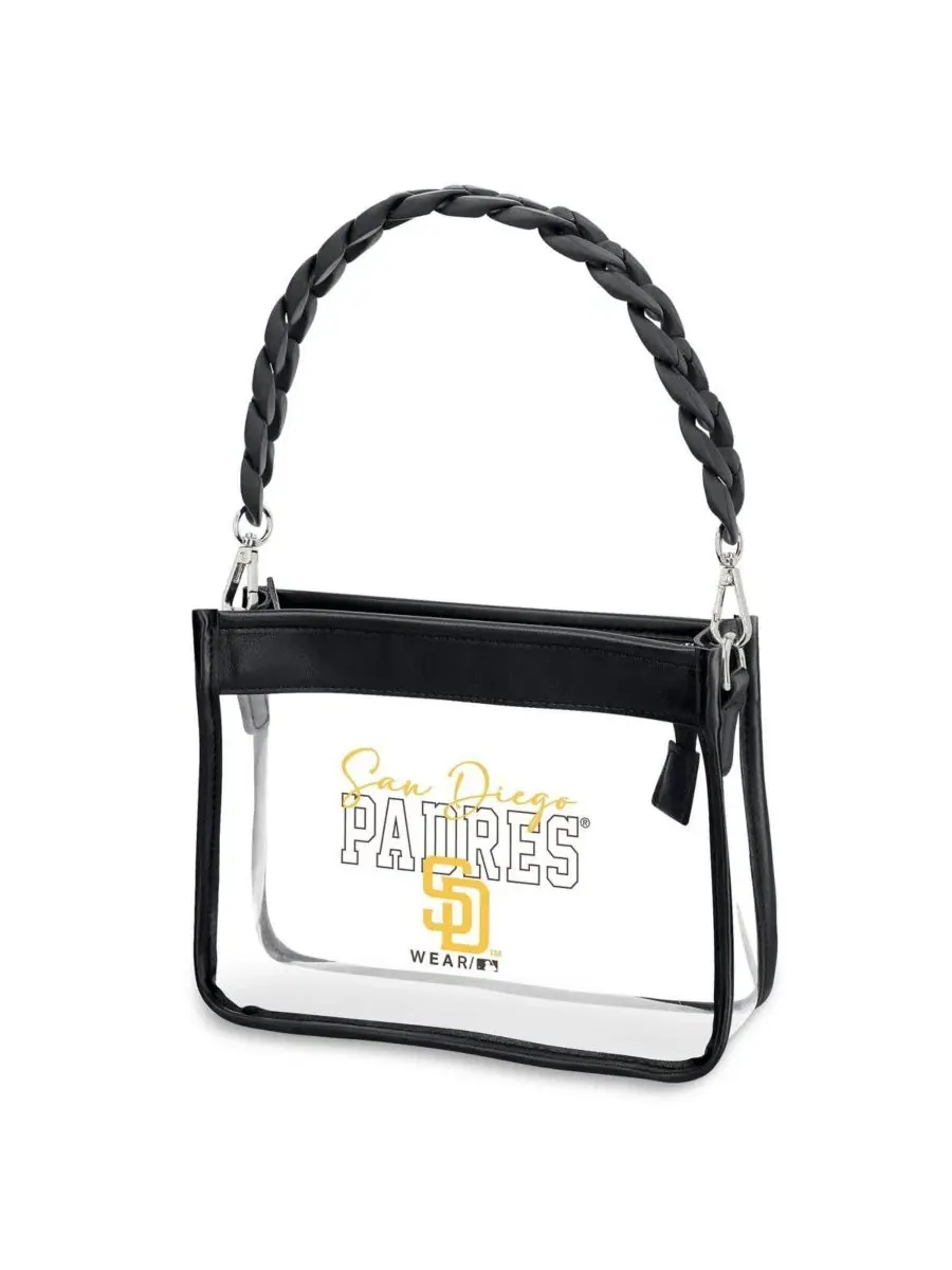 Миниатюрная сумка через плечо с пластиковой цепочкой San Diego Padres Wear By Erin Andrews — 3