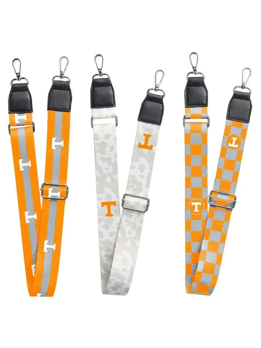 Logo Brands Набор из 3 ремней для сумок с символикой команды Tennessee Volunteers