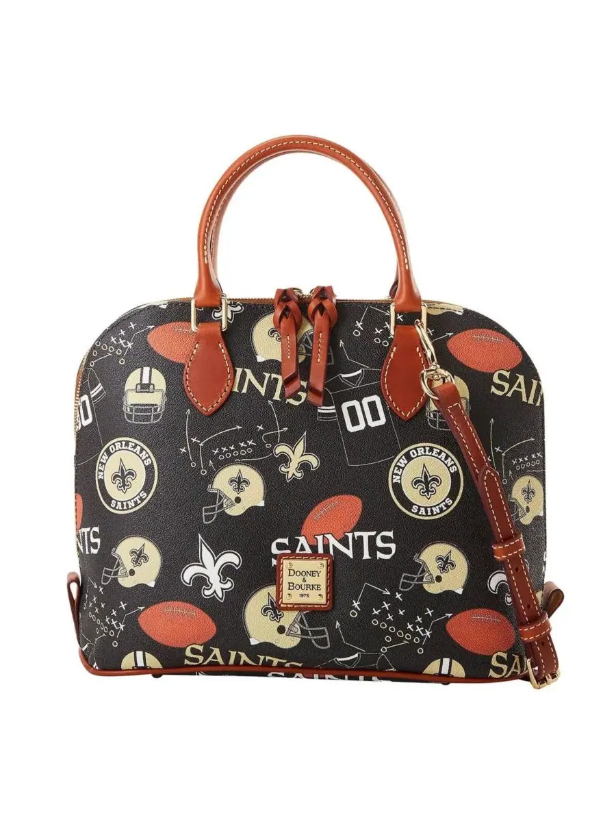 Сумка на молнии для игрового дня команды «Нью-Орлеан Сэйнтс» Dooney & Bourke — 2