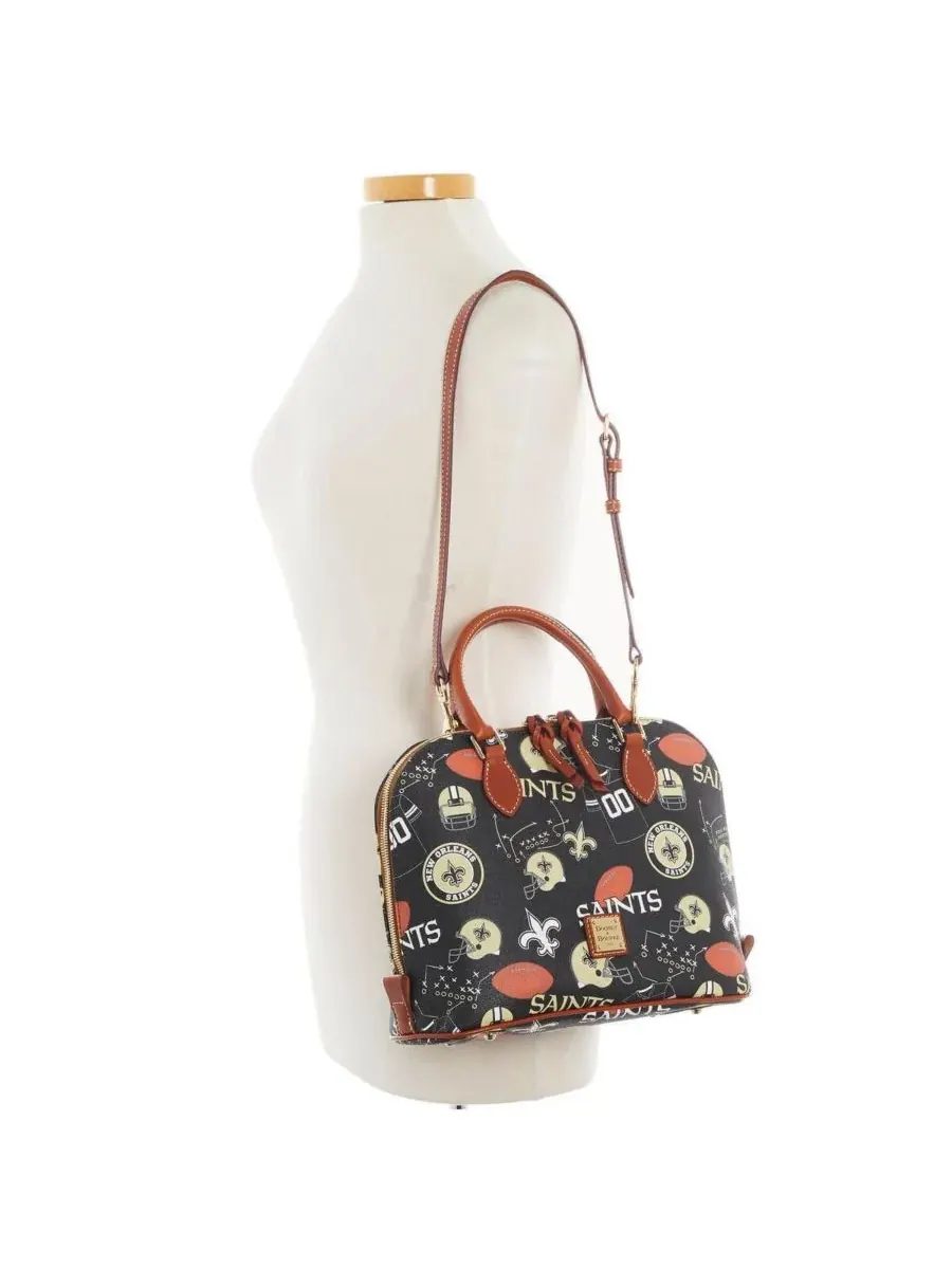 Сумка на молнии для игрового дня команды «Нью-Орлеан Сэйнтс» Dooney & Bourke — 3