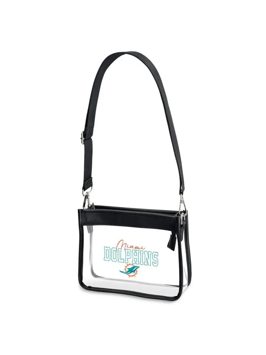 Мини-кроссбоди с цепочкой Miami Dolphins Plastic Chain Mini Crossbody WEAR by Erin Andrews — 2