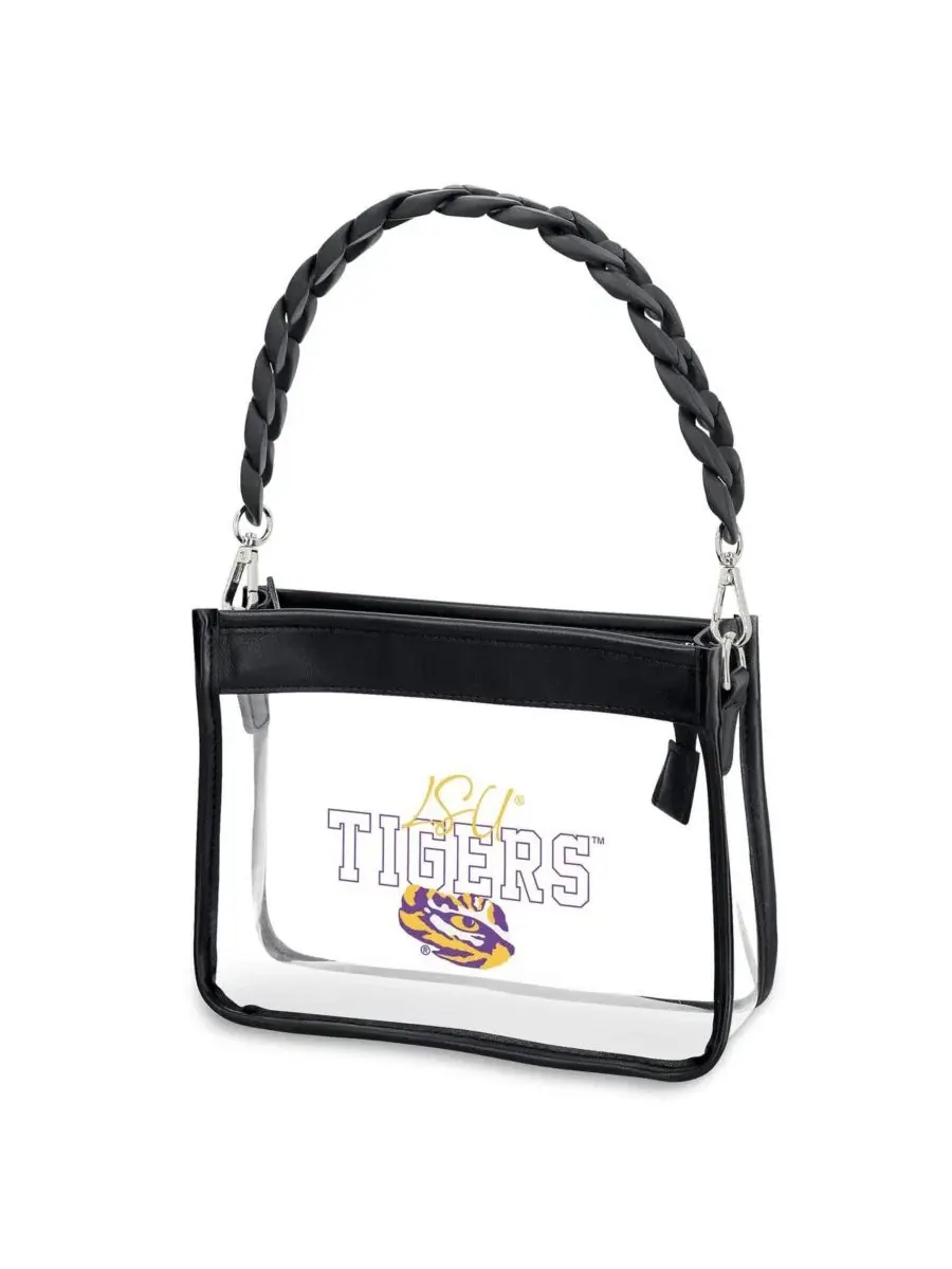 Мини-сумка через плечо с пластиковой цепочкой LSU Tigers Wear By Erin Andrews — 2