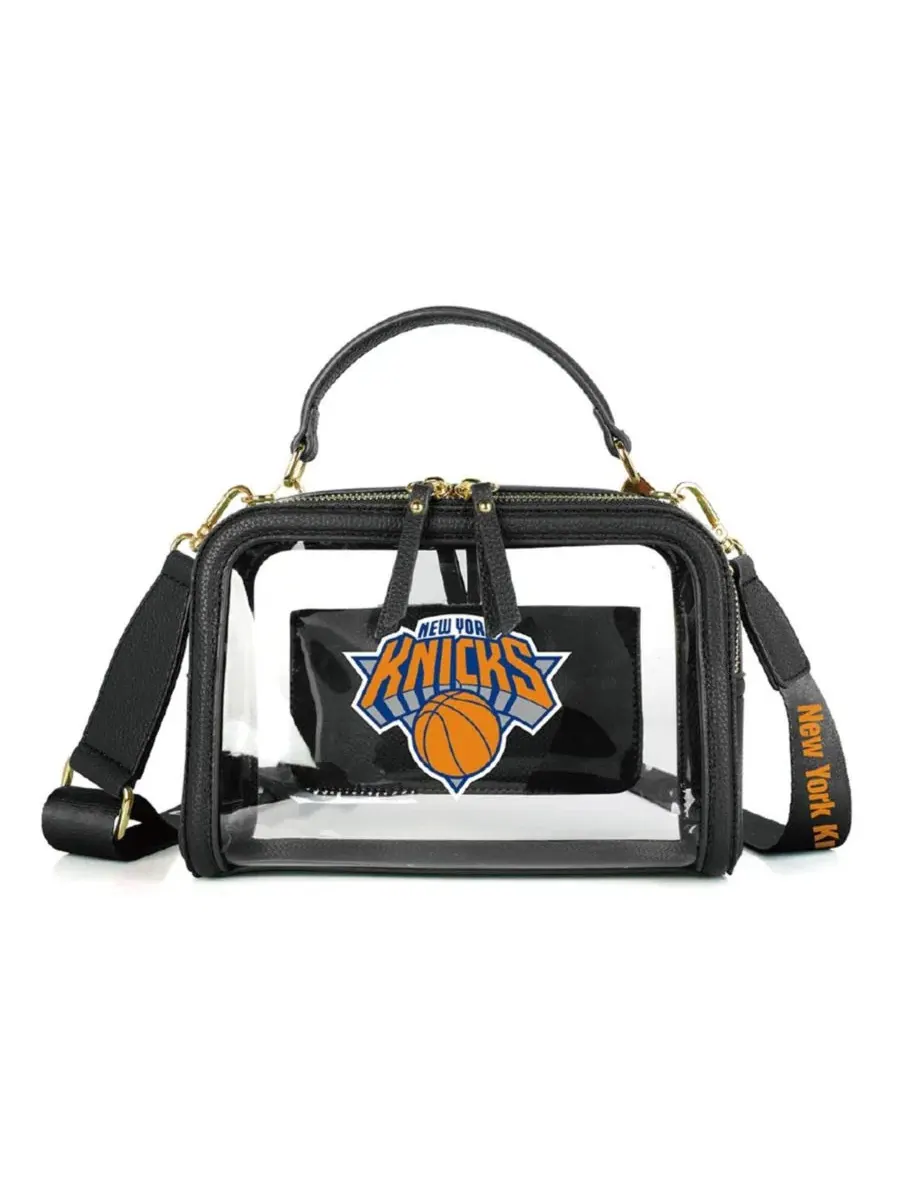 Сумка-шопер прозрачная с синтетической кожей New York Knicks Montana West — 1
