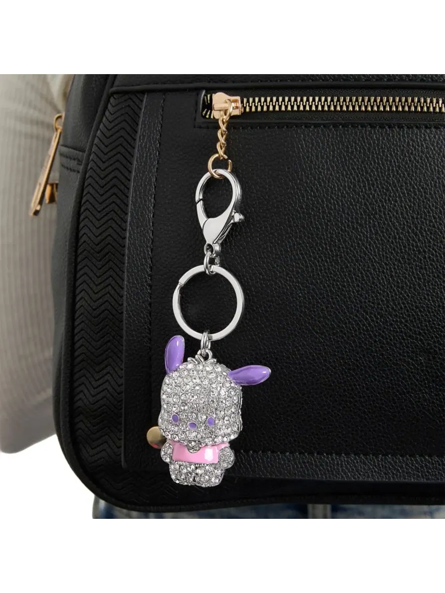 Брелок для сумки Pochacco Pave - официально лицензированный продукт Sanrio Hello Kitty — изображение 2 из 8, серебряный