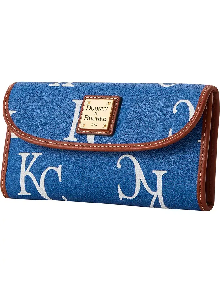 Спортивная континентальная клатч с монограммой Kansas City Royals Dooney & Bourke — изображение 2 из 4
