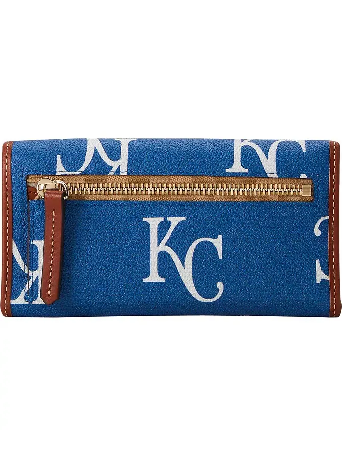 Спортивная континентальная клатч с монограммой Kansas City Royals Dooney & Bourke — изображение 4 из 4