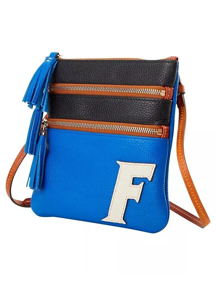 Сумка через плечо Florida Gators Infield Triple Zip Dooney & Bourke — изображение 4 из 4