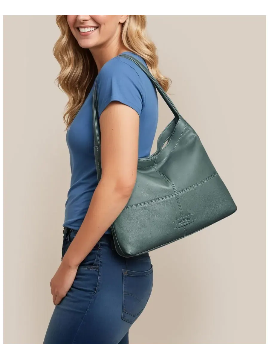 Вирджиния Хобо American Leather Co., Sage Leaf Smooth — изображение 2 из 4