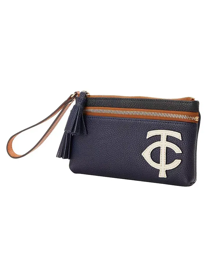Сумка Minnesota Twins Infield Double-Zip Wristlet Dooney & Bourke