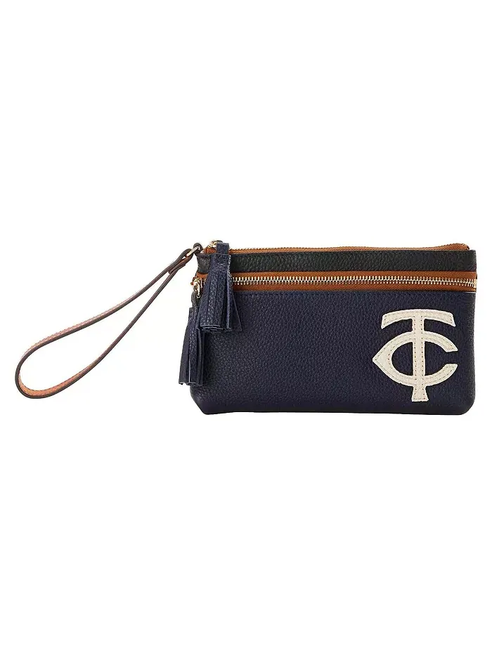 Сумка Minnesota Twins Infield Double-Zip Wristlet Dooney & Bourke — изображение 4 из 4