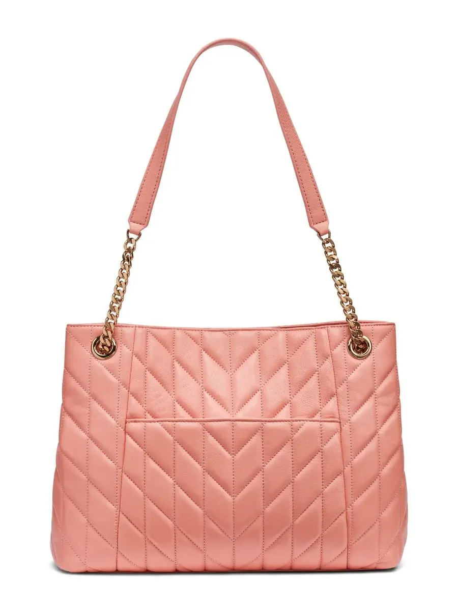 Сумка-тоут Lafayette среднего размера KARL LAGERFELD PARIS, Sun Coral — изображение 2 из 5