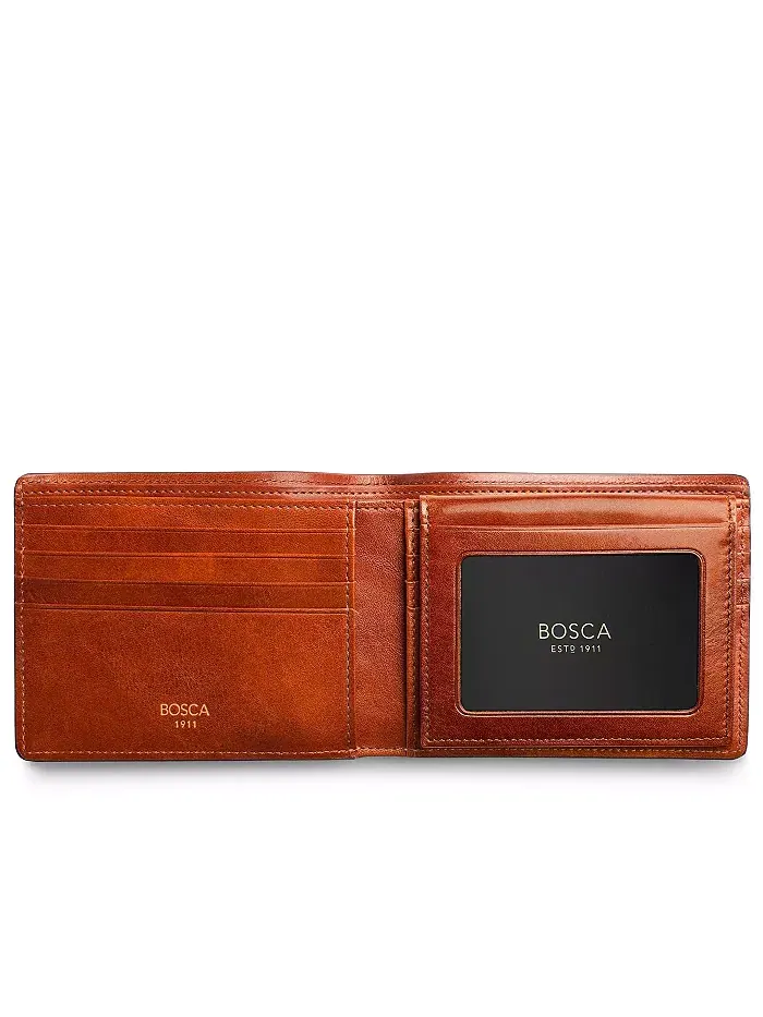 Мужской кошелек Dolce Leather с отделением для кредитных карт и паспорта Bosca — изображение 2 из 2
