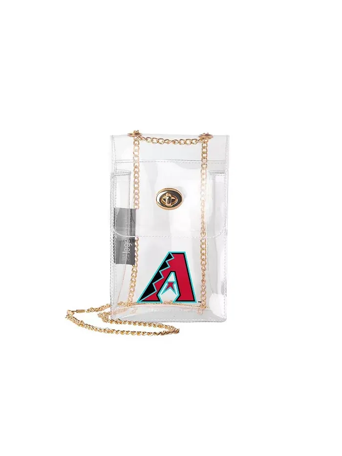 Сумка кросс-боди Arizona Diamondbacks Clear Essential Logo Brands