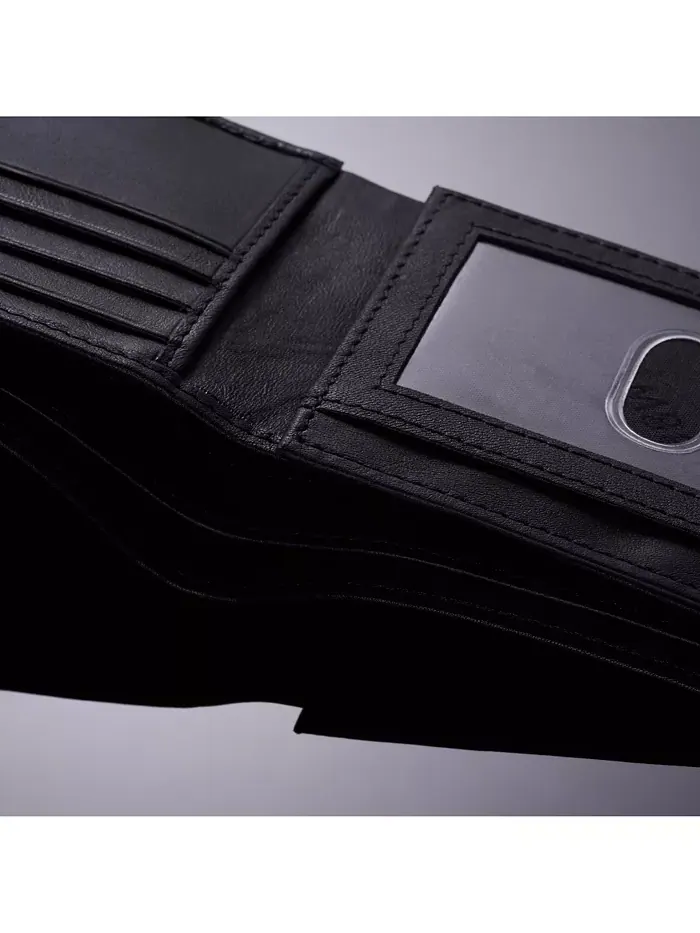 Мужской кошелек Trifold Bifold Billfolds на выбор из натуральной кожи Alpine Swiss — изображение 9 из 9