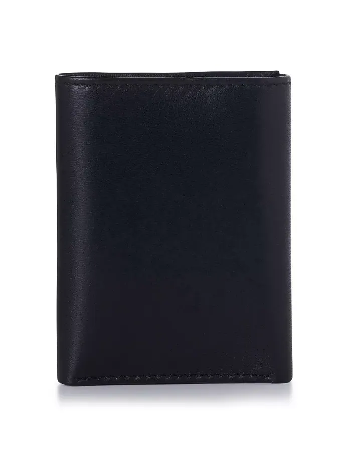 Мужской кошелек Trifold Bifold Billfolds на выбор из натуральной кожи Alpine Swiss — изображение 6 из 9