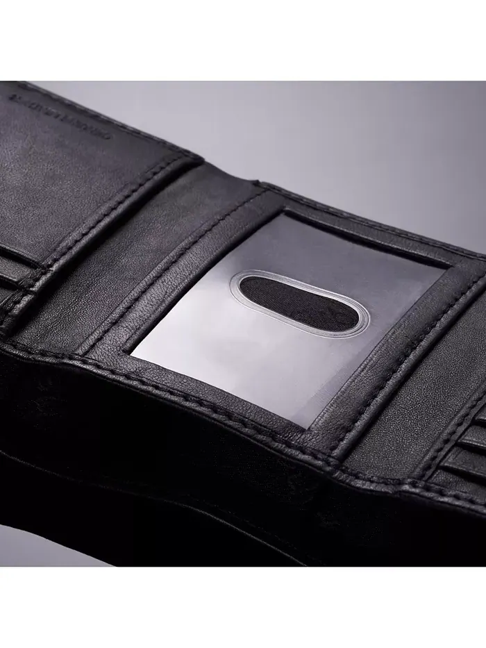 Мужской кошелек Trifold Bifold Billfolds на выбор из натуральной кожи Alpine Swiss — изображение 7 из 9