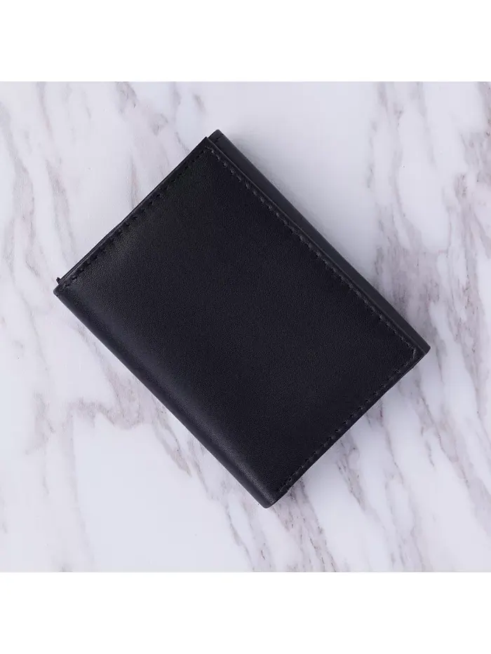 Мужской кошелек Trifold Bifold Billfolds на выбор из натуральной кожи Alpine Swiss — изображение 9 из 9
