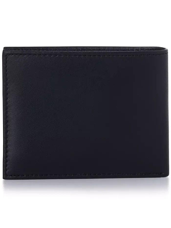 Мужской кошелек Trifold Bifold Billfolds на выбор из натуральной кожи Alpine Swiss — изображение 5 из 9