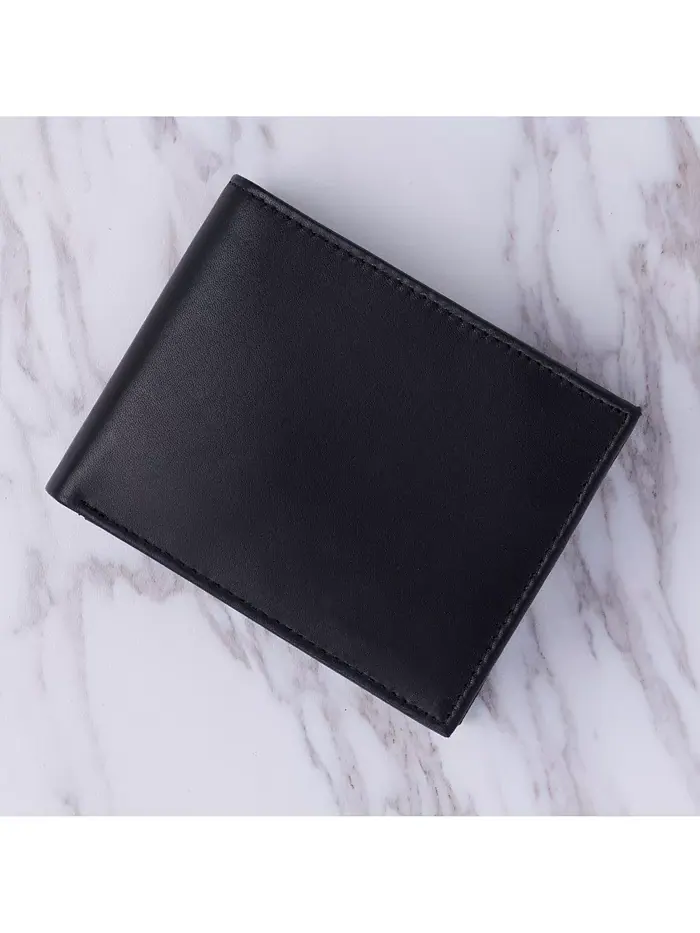 Мужской кошелек Trifold Bifold Billfolds на выбор из натуральной кожи Alpine Swiss — изображение 7 из 9