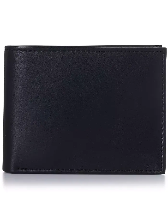 Мужской кошелек Trifold Bifold Billfolds на выбор из натуральной кожи Alpine Swiss — изображение 9 из 9