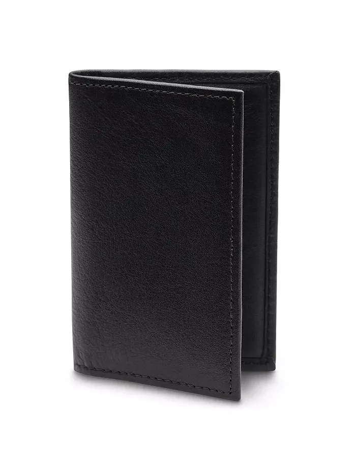 Мужской визитник Calling Card Case из итальянской кожи Nappa Vitello Bosca — изображение 1 из 2