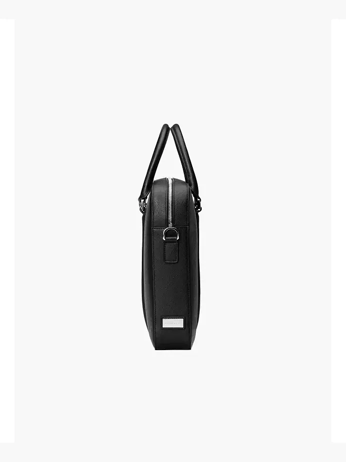 Мужской кожаный портфель Manhattan Monochrome MAVERICK & CO. — 2