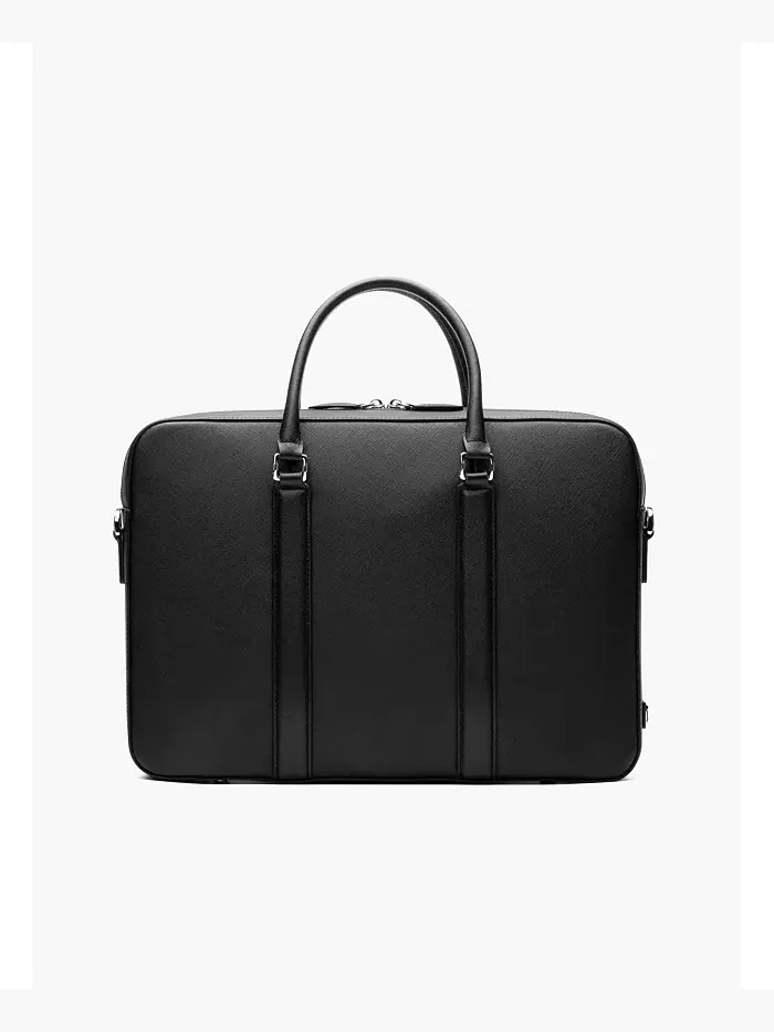 Мужской кожаный портфель Manhattan Monochrome MAVERICK & CO. — 4