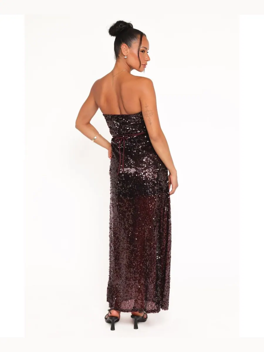 Женское макси-платье Liliane Petal and Pup, Cherry sequin — изображение 4 из 4