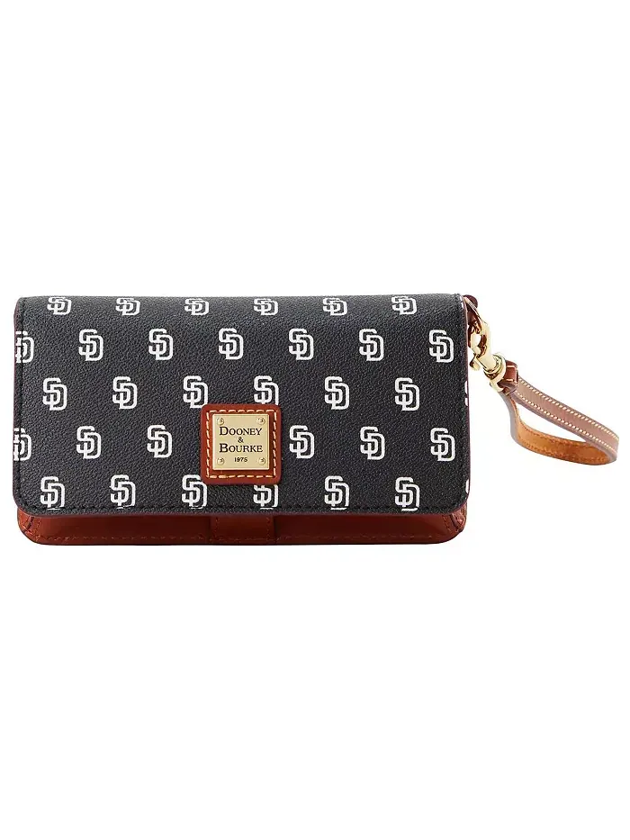Женский браслет-кошелек Fey Phone с символикой San Diego Padres Dooney & Bourke