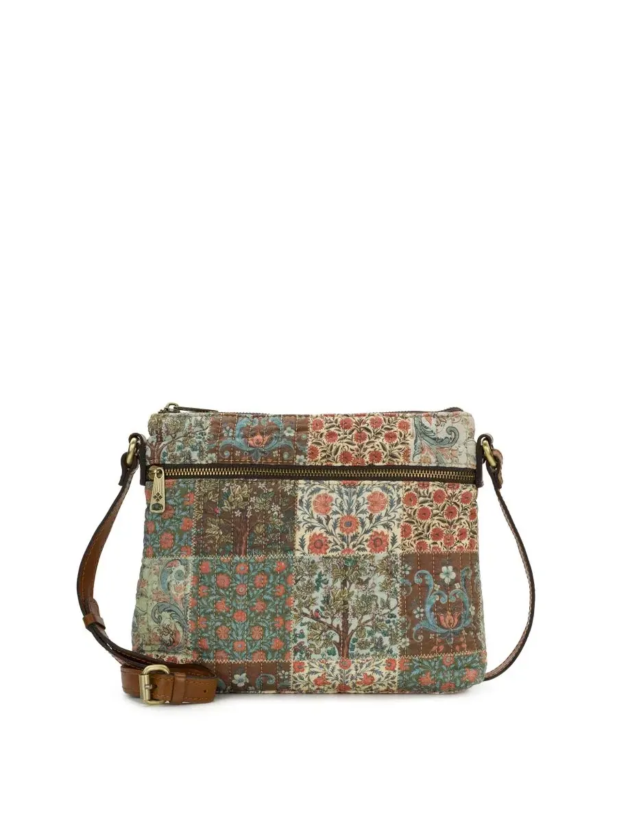 Небольшая стеганая сумка-кроссбоди Anders из хлопка Patricia Nash, Cotton Nordic Patchwork — изображение 1 из 4