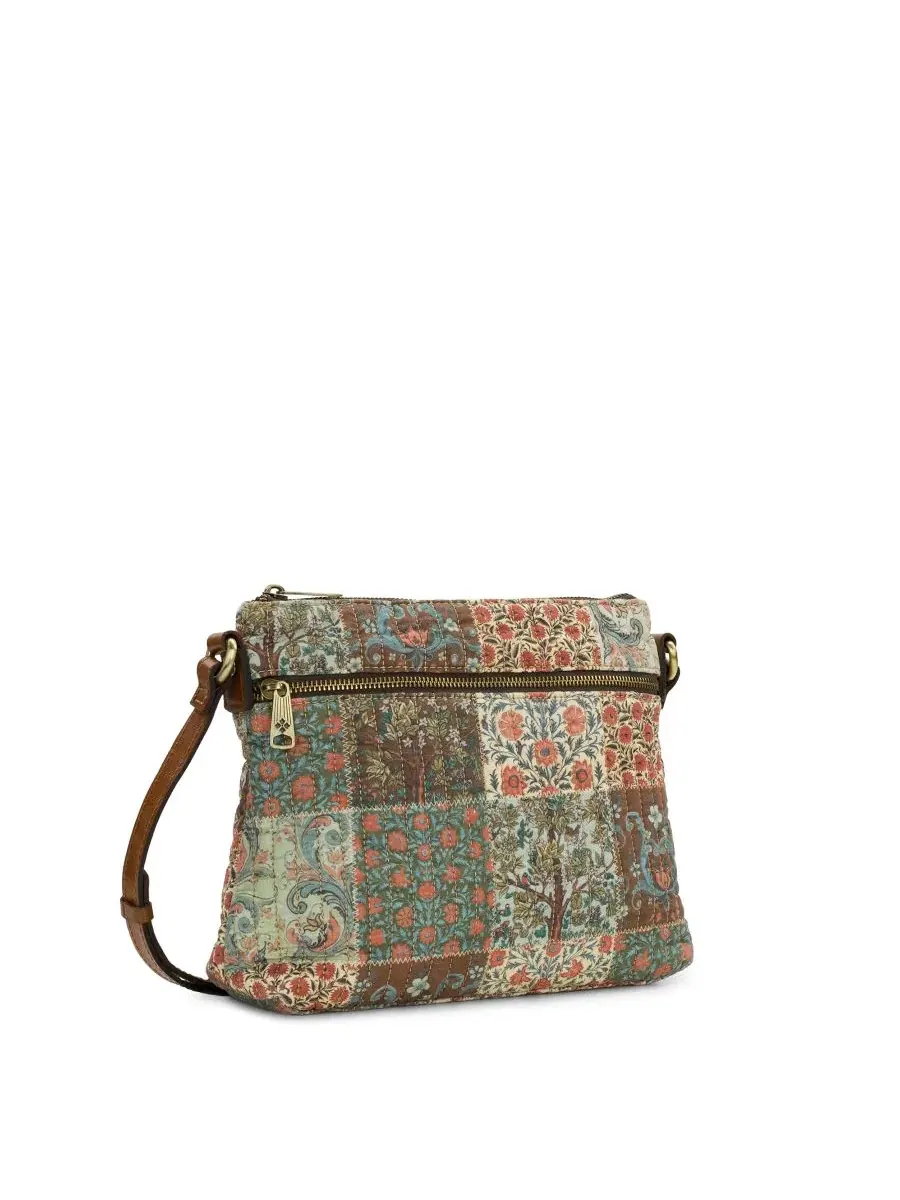 Небольшая стеганая сумка-кроссбоди Anders из хлопка Patricia Nash, Cotton Nordic Patchwork — изображение 2 из 4