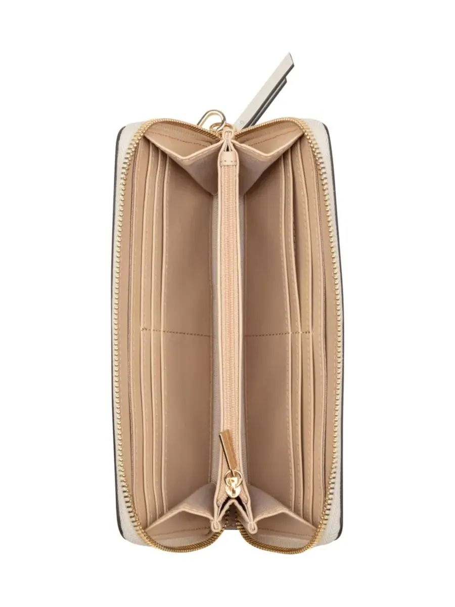 Женская клатч-бра Elowyn с застежкой-молнией Nine West, Fawn Milk — изображение 4 из 4