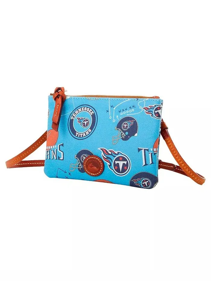 Сумка через плечо Tennessee Titans с застежкой-молнией Dooney & Bourke