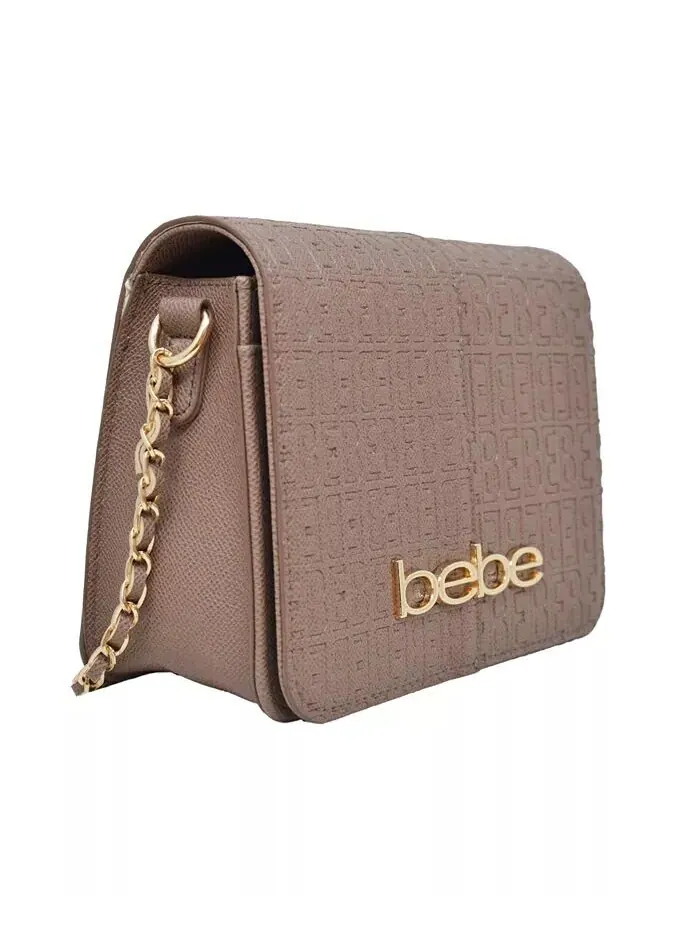Большая сумка через плечо Ailey с тиснением Bebe — изображение 2 из 3
