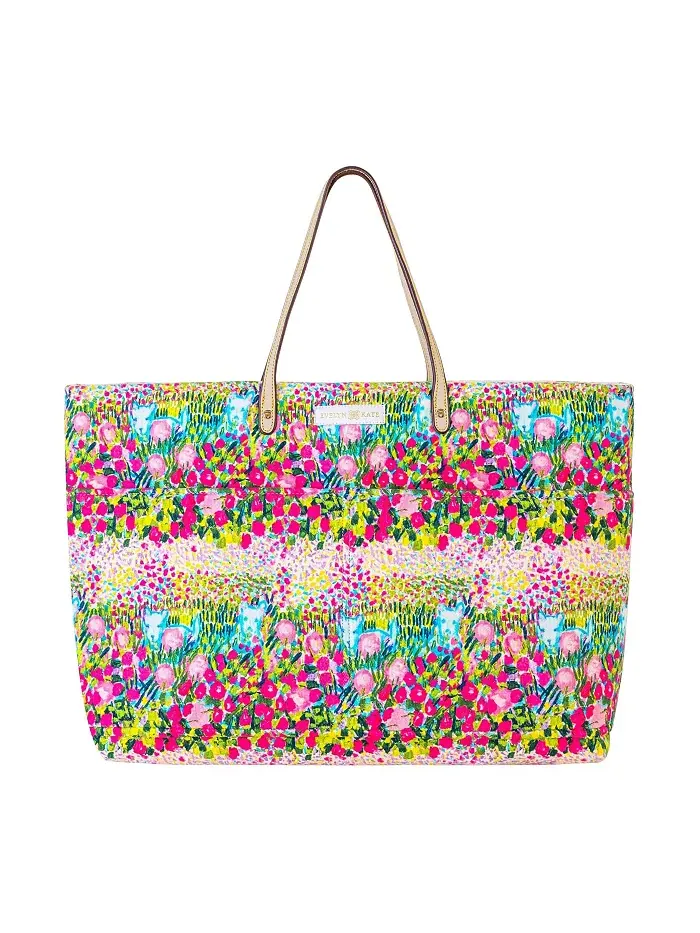 Оригинальная холщовая сумка-шоппер EVELYN & KATE — изображение 1 из 8