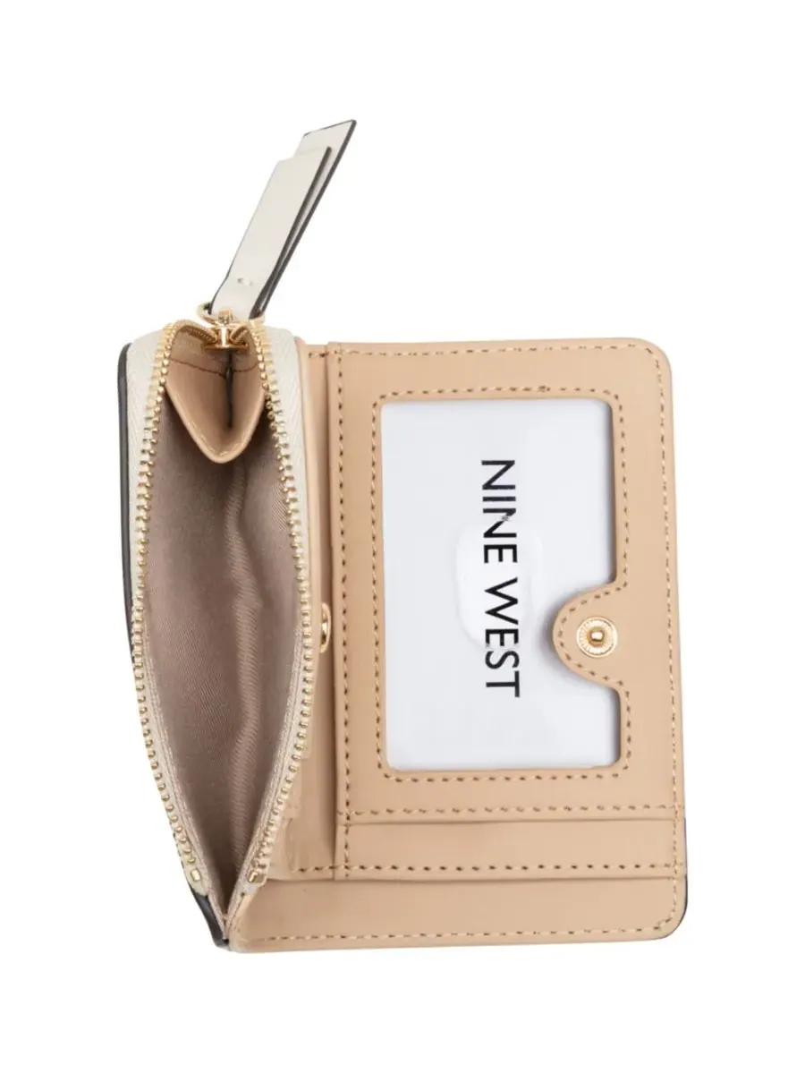 Женский кошелек-портмоне Elowyn Zip Around Nine West, Fawn Milk — изображение 4 из 4